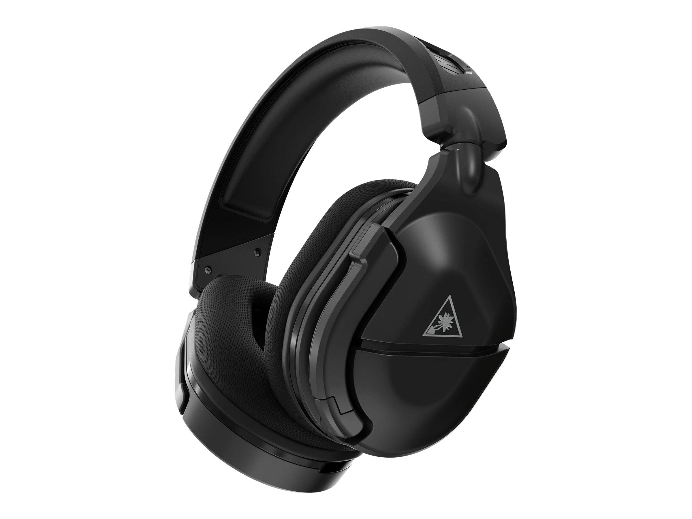 Schwarze Over-Ear-Kopfhörer mit gepolstertem Kopfbügel und großen Ohrmuscheln, abgebildet in einer Studio-Produktaufnahme auf weißem Hintergrund.