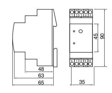 Eberle Controls Luftstromwächter LSW 3/20
