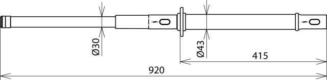 DEHN Erdungsstange EST SK STK 920