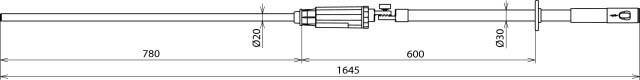 DEHN Spannungsprüfer PHE3 6 20 S ZK
