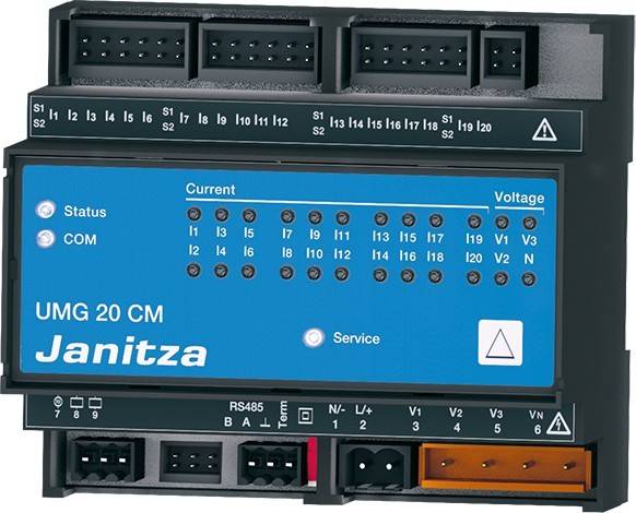 Janitza Electronic Betriebsstr./RCM-Messgerät UMG 20CM