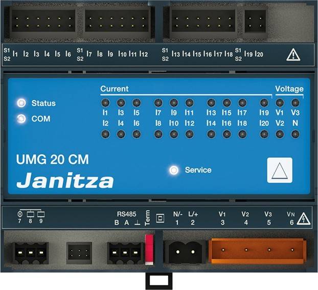 Janitza Electronic Betriebsstr./RCM-Messgerät UMG 20CM