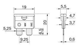 Scharnberger+Hasenbein KFZ-Flachsicherung 62120