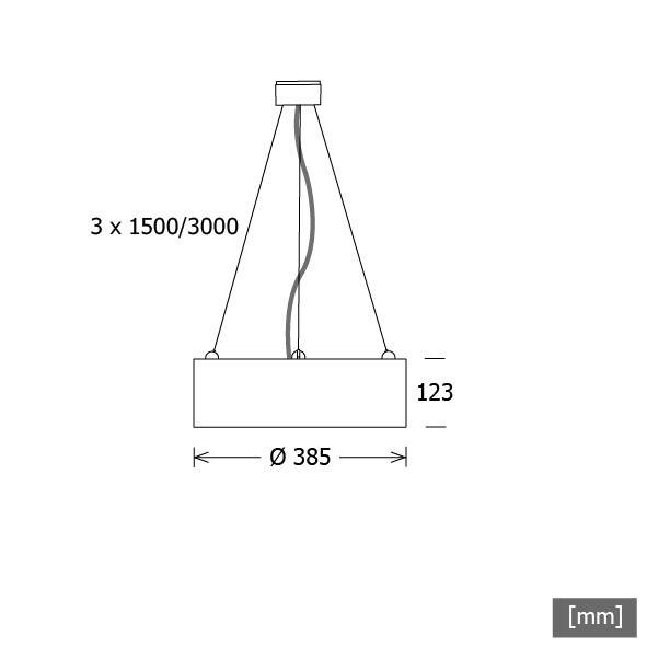 LTS Licht&Leuchten LED-Pendelleuchte PLL 28.385 #640146