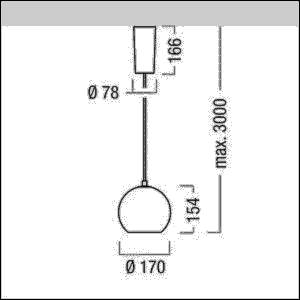 Zumtobel Group LED-Pendelleuchte SCON-S AC #60510253