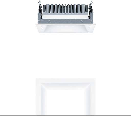 Zumtobel Group LED-Deckeneinbauleuchte PANOS EVO #60815925