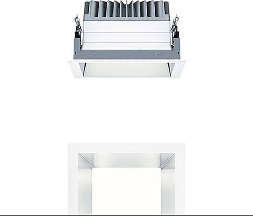 Zumtobel Group LED-Deckeneinbauleuchte PANOS EVO #60815927