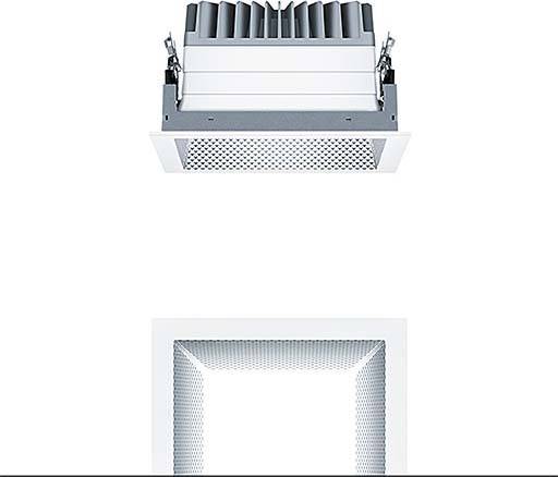 Zumtobel Group LED-Deckeneinbauleuchte PANOS EVO #60816118