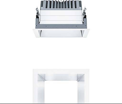 Zumtobel Group LED-Deckeneinbauleuchte PANOS EVO #60816119