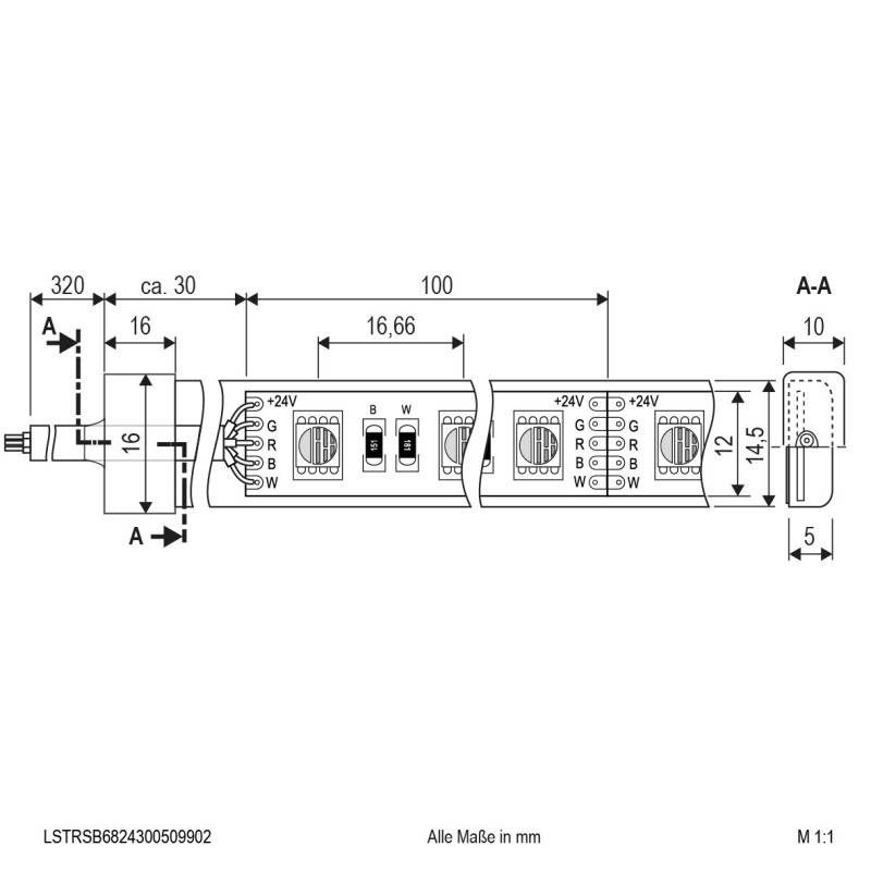 EVN Lichttechnik LED-Strip LSTRSB6824300509902