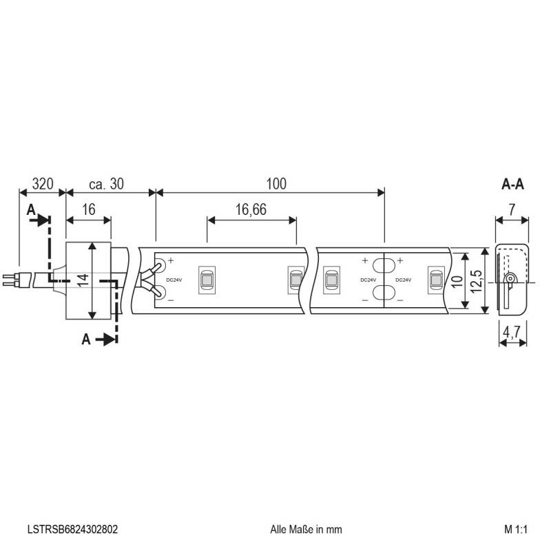 EVN Lichttechnik LED-Strip LSTRSB6824302802