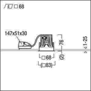 Zumtobel Group LED-Downlight PANOS INF #60816421