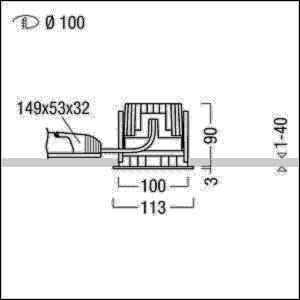 Zumtobel Group LED-Downlight PANOS INF #60816778