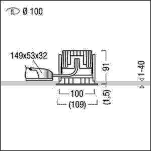 Zumtobel Group LED-Downlight PANOS INF #60816795