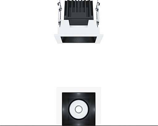 Zumtobel Group LED-Downlight PANOS INF #60816824