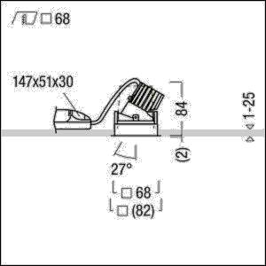 Zumtobel Group LED-Downlight PANOS INF #60816932