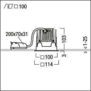 Zumtobel Group LED-Downlight PANOS INF #60817236