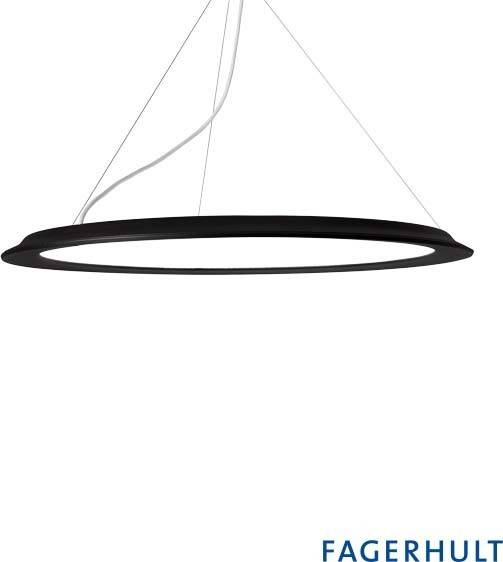 LTS Licht&Leuchten LED-Pendelleuchte APP 20.5030.1.2DA sw