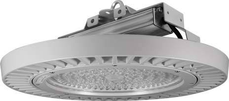 LTS Licht&Leuchten LED-Hallenleuchte FLCK-P 415.150.40 si