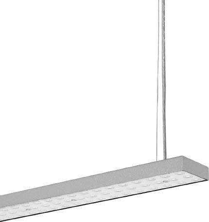 LTS Licht&Leuchten LED-Pendelleuchte LUZ06-D 14.013.30 si
