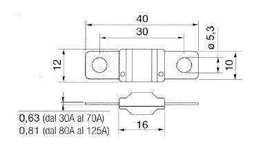 Scharnberger+Hasenbein KFZ-Flachsicherung 61613