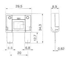 Scharnberger+Hasenbein KFZ-Flachsicherung 61667