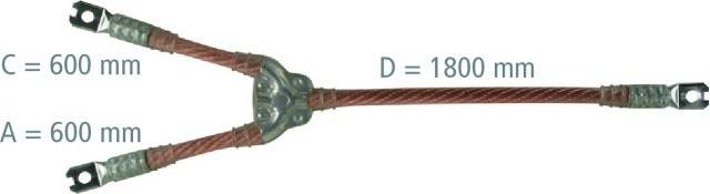 DEHN Erdungs u. Kurzschließseil EKV2+0120GVFV1Z7K