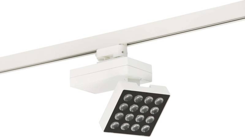 Ridi-Leuchten LED-Stromschienenstrahler KARO-L 3500-830F-FSW