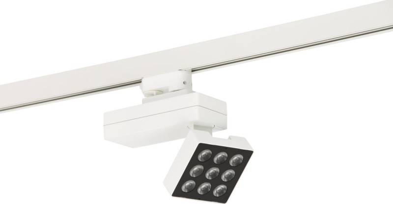 Ridi-Leuchten LED-Stromschienenstrahler KARO-S 2500-830S-FSW
