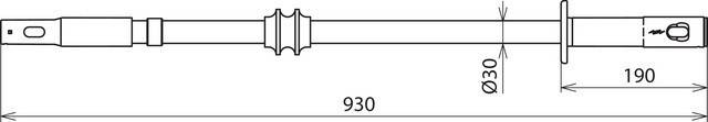 DEHN Isolierstange ISN 36 STK 930SN7688