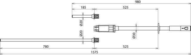 DEHN Spannungsprüfer PHE III PHE3 6 20 SL