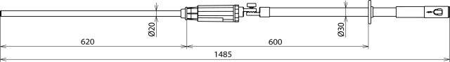 DEHN Spannungsprüfer PHE III PHE3 30 S ZK