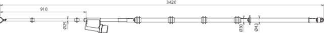 DEHN Spannungsprüfer PHE4 PHE4 110 132S16.7 50
