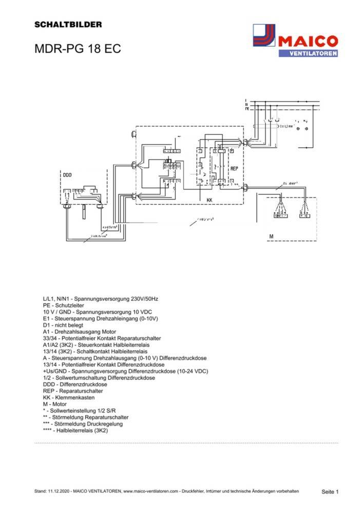 Maico Radial-Dachventilator MDR-PG 18 EC