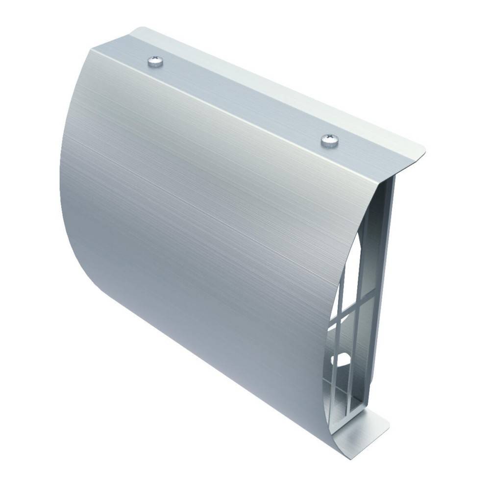 Helios Ventilatoren Fassadenblende Edelstahl IP-FBA 180