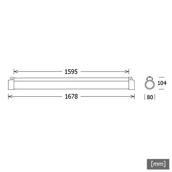 LTS Licht&Leuchten LED-Pendelleuchte PON-P 104.#665517
