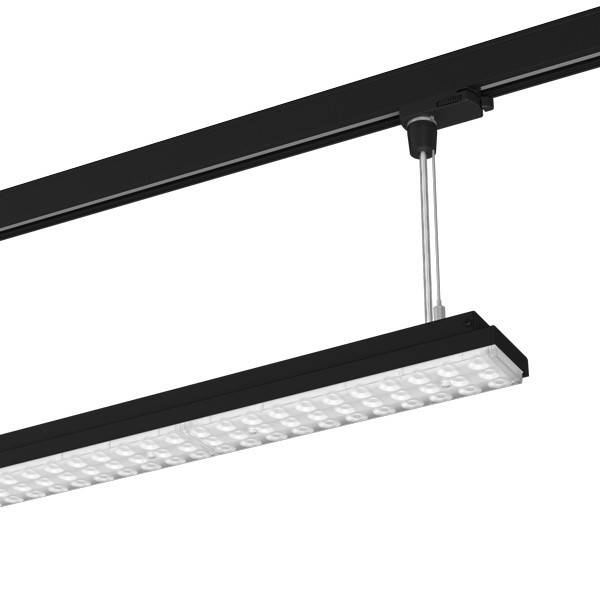 LTS Licht&Leuchten LED-Stromschienenleuchte LUZ-P13 104.840.60sw