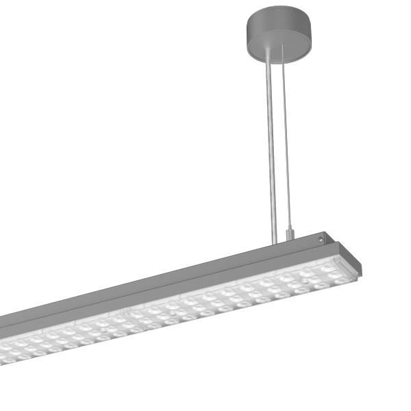 LTS Licht&Leuchten LED-Pendelleuchte LUZ-D13104.840.ASsi
