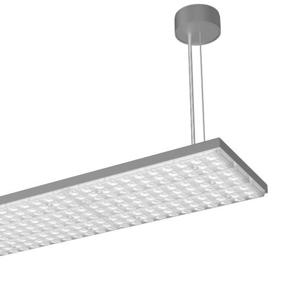 LTS Licht&Leuchten LED-Pendelleuchte LUZD32110830BWDALIsi
