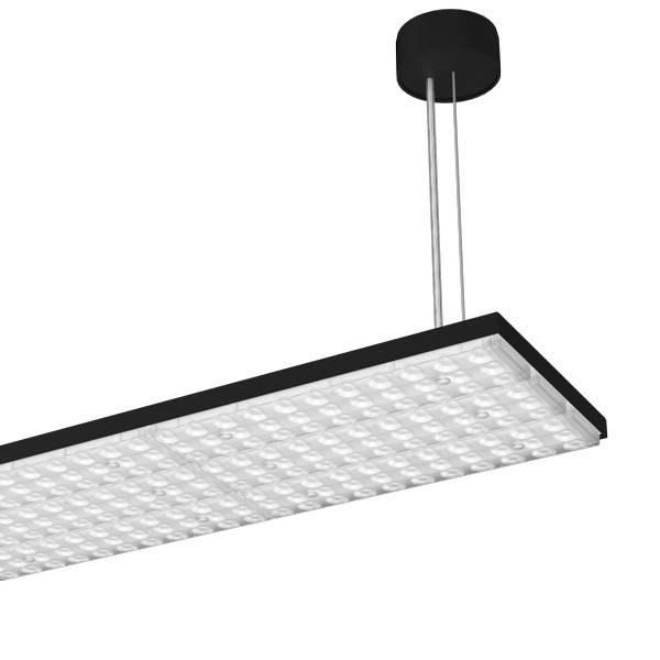 LTS Licht&Leuchten LED-Pendelleuchte LUZD32110840BWDALIsw