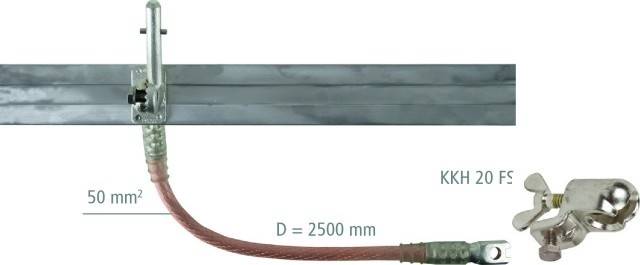 DEHN Kurzschließschiene 60x12mm KSX SQ A MS VSJ3Y6N