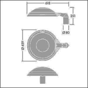Thorn LED-Straßenleuchte THOR S 36L #96665258