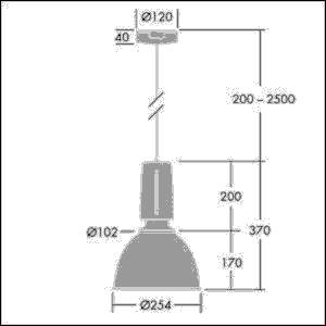 Thorn LED-Pendelleuchte GLAC2S LED #96629707