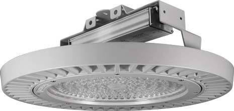 LTS Licht&Leuchten LED-Hallenleuchte FLCK-K 415.150.40 si