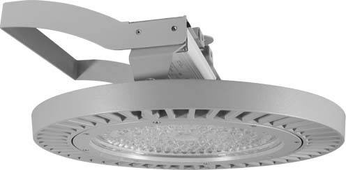 LTS Licht&Leuchten LED-Hallenleuchte FLCK-W 415.200.40 si
