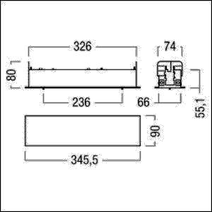 Zumtobel Group Sicherheitszeichenleuchte PURESIGN/C #42186086