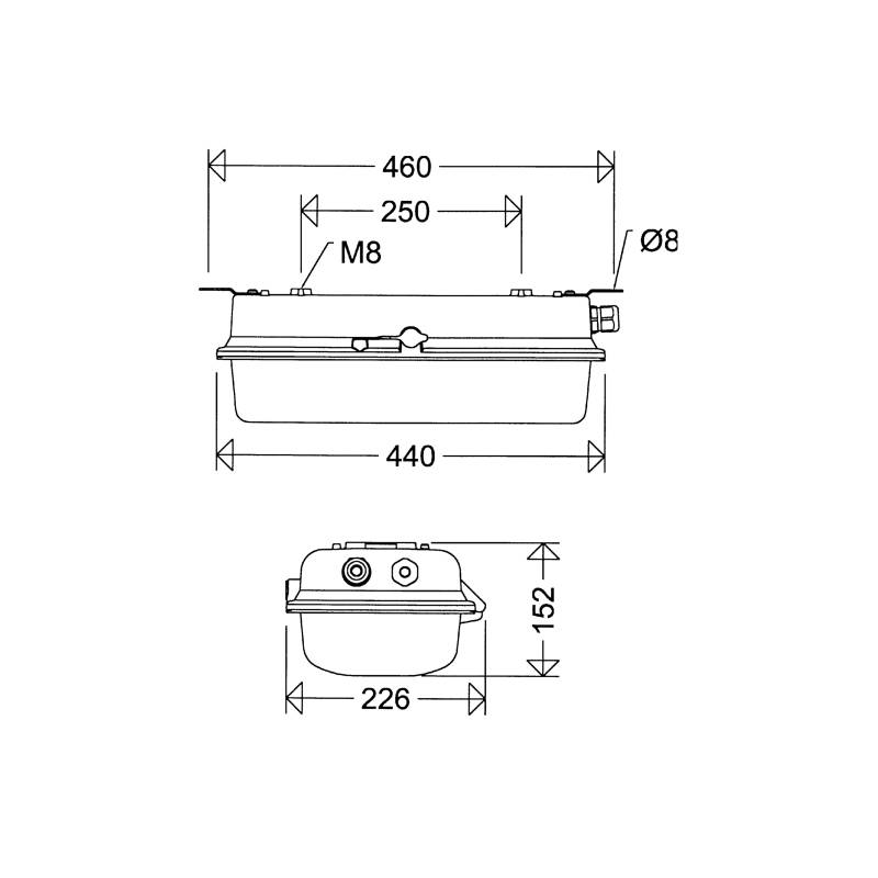Schuch Licht LED-Ex-Notleuchte e856F L20/3/2,5