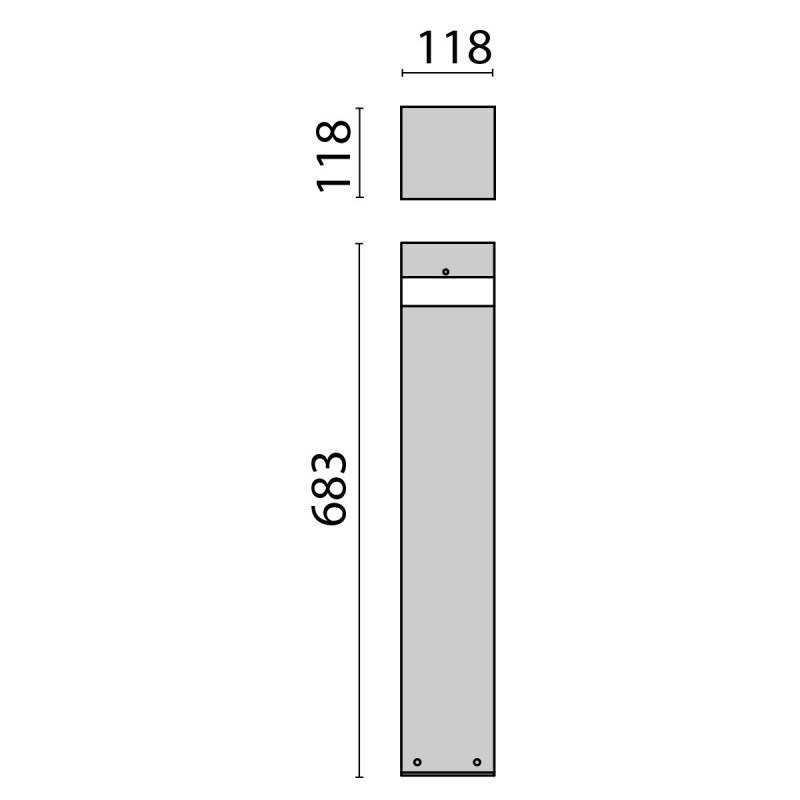 Spittler LED-Pollerleuchte 306669
