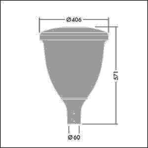 Thorn LED-Mastaufsatzleuchte VO 12L105- #96631894