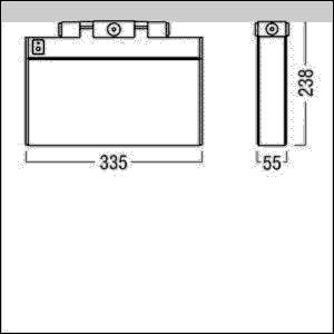 Zumtobel Group LED-Rettungszeichenleuchte ECOSIGN 160#42186876